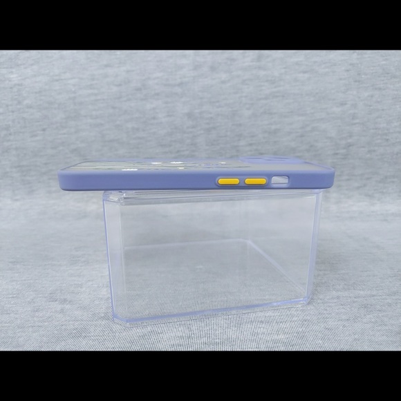 🎉 3/$20 2x 👯‍♀️Host Pick⚡️Purple Trim, ‘Frosted’ Floral Back Case- iPhone 13 Pro - Picture 7 of 11